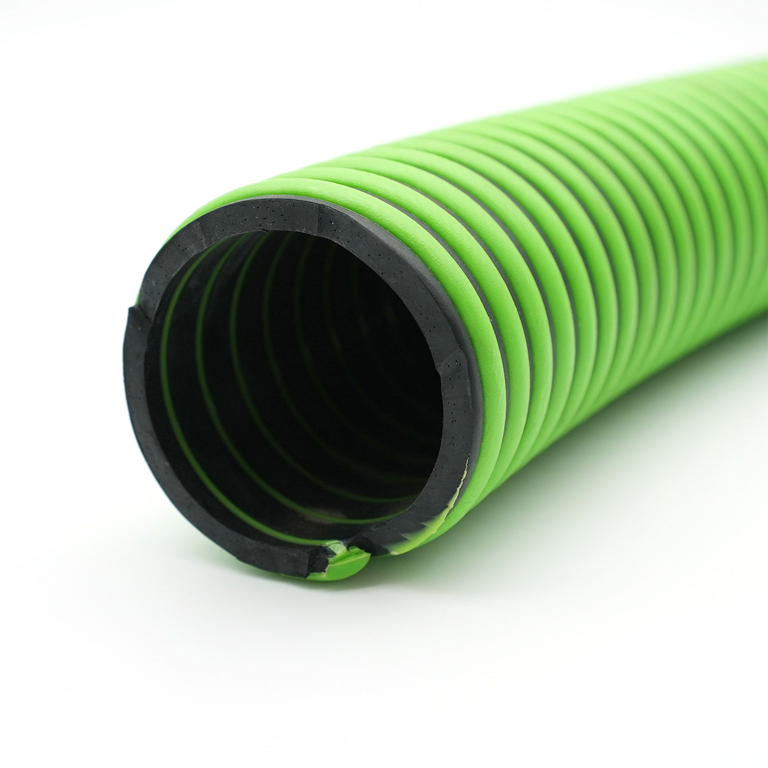 Furtun de apă de aspirație EPDM verde